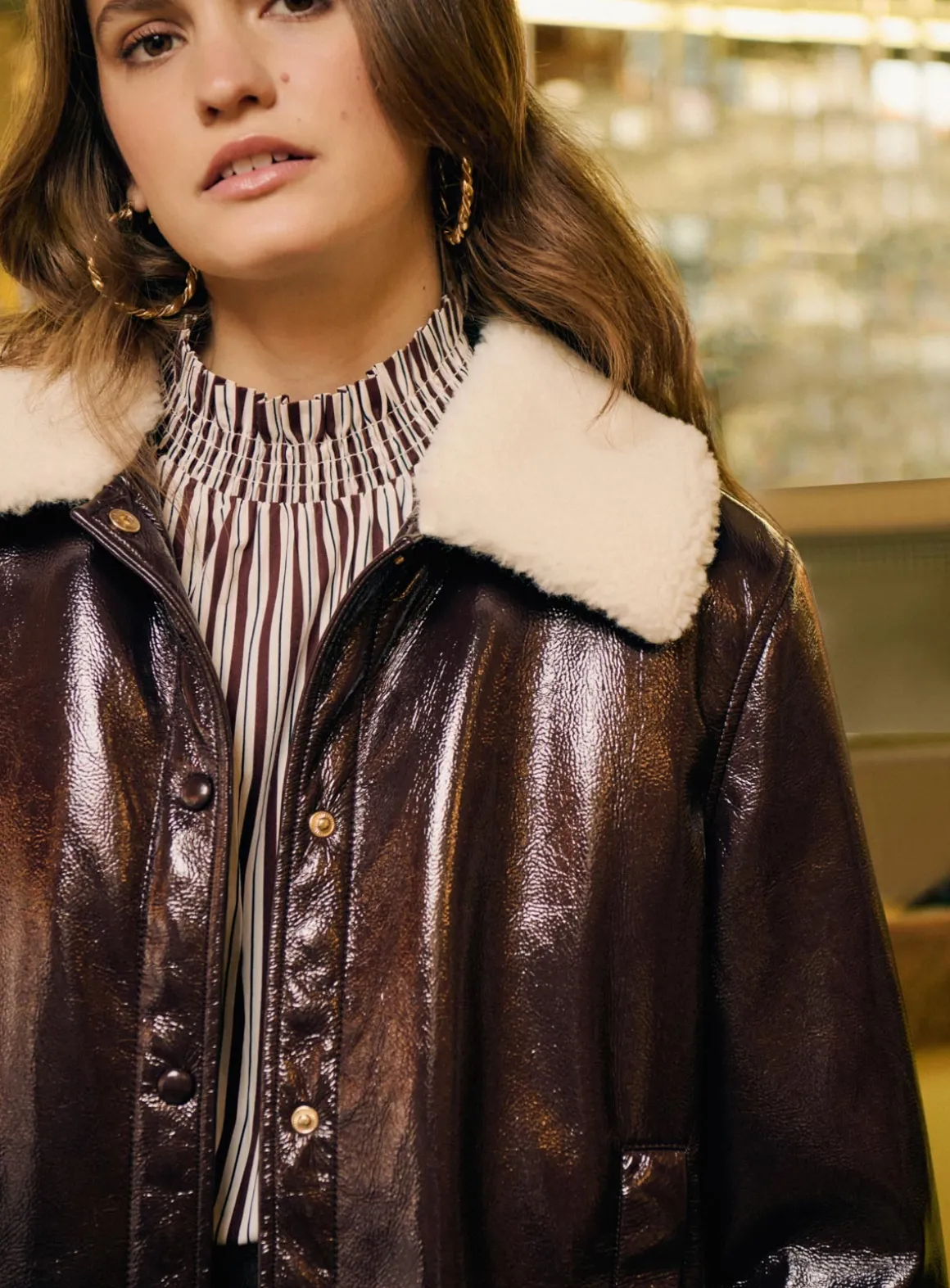 Blouson fourrée Oana