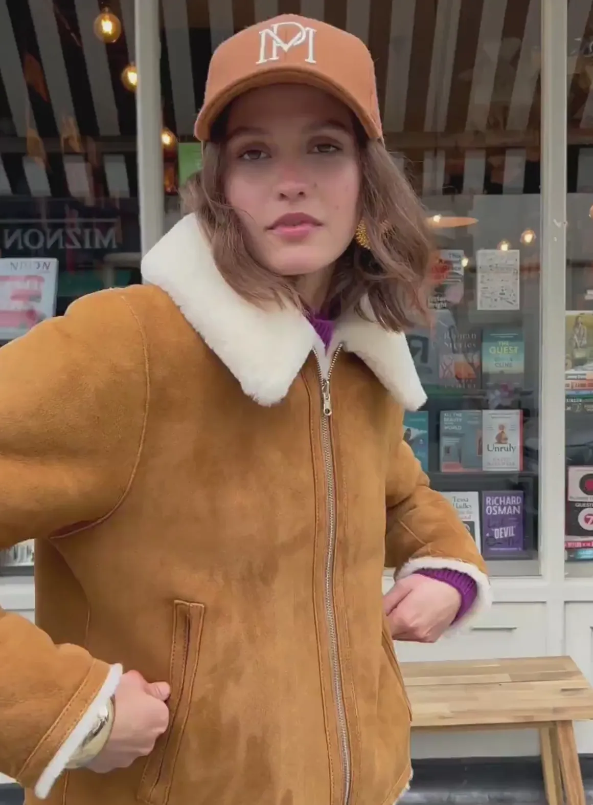 Manteau réversible Osana