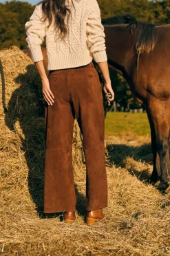 Pantalon en daim Lucas