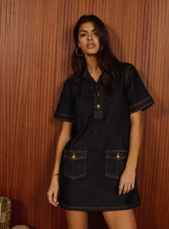 Robe en jean Regina