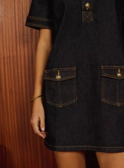 Robe en jean Regina