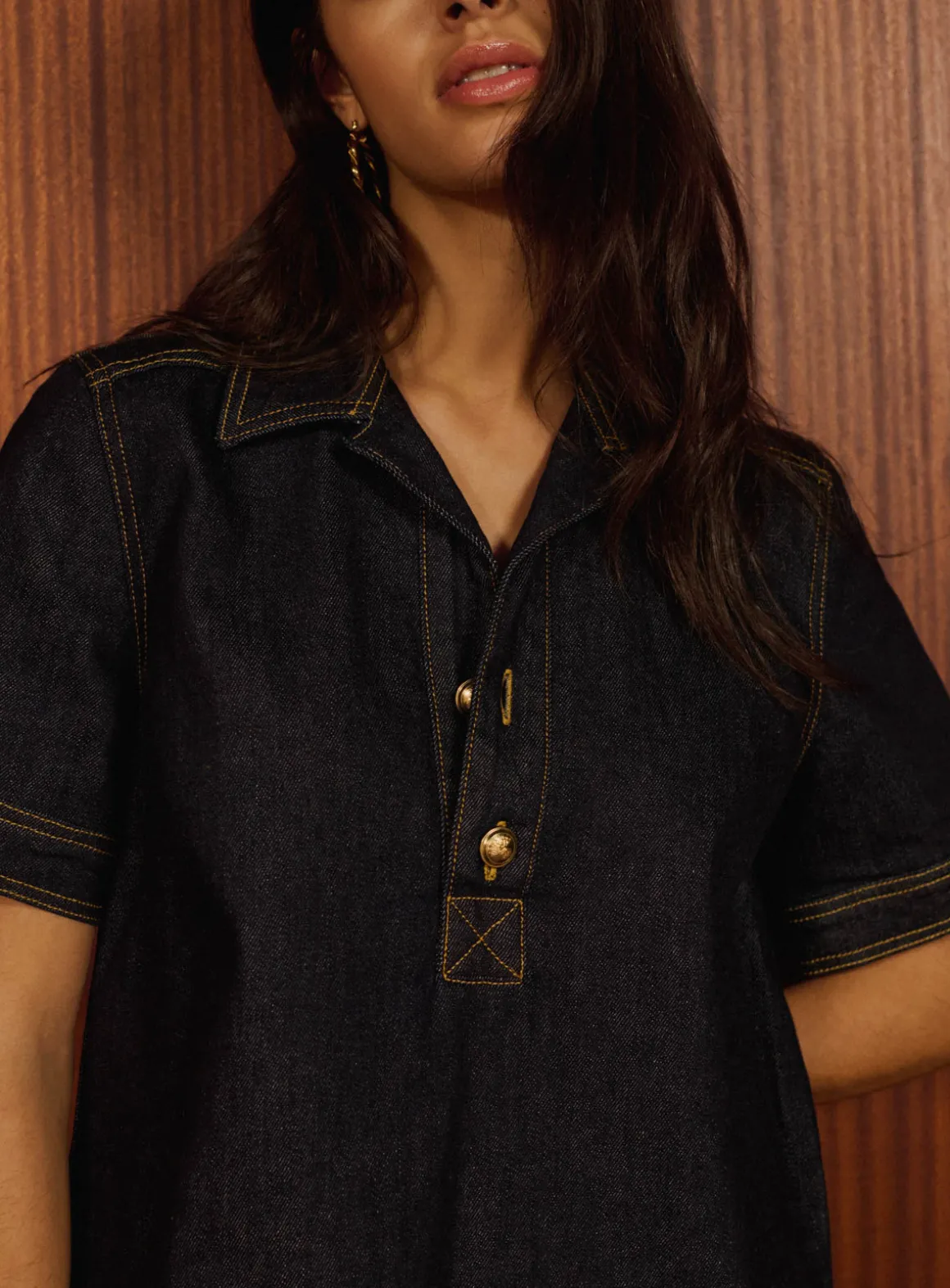 Robe en jean Regina