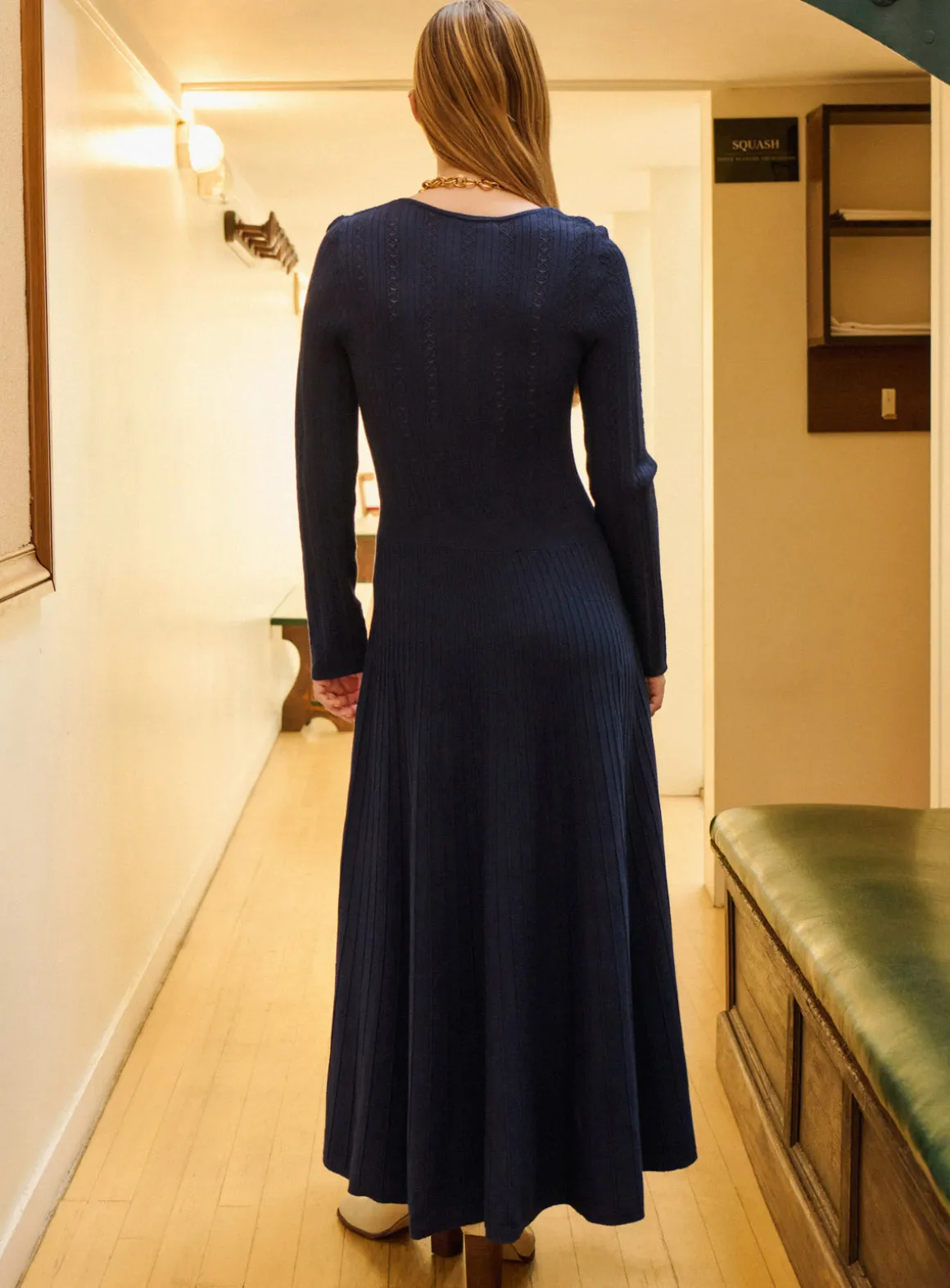 Robe en maille Edna