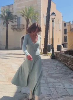 Robe en maille Edna
