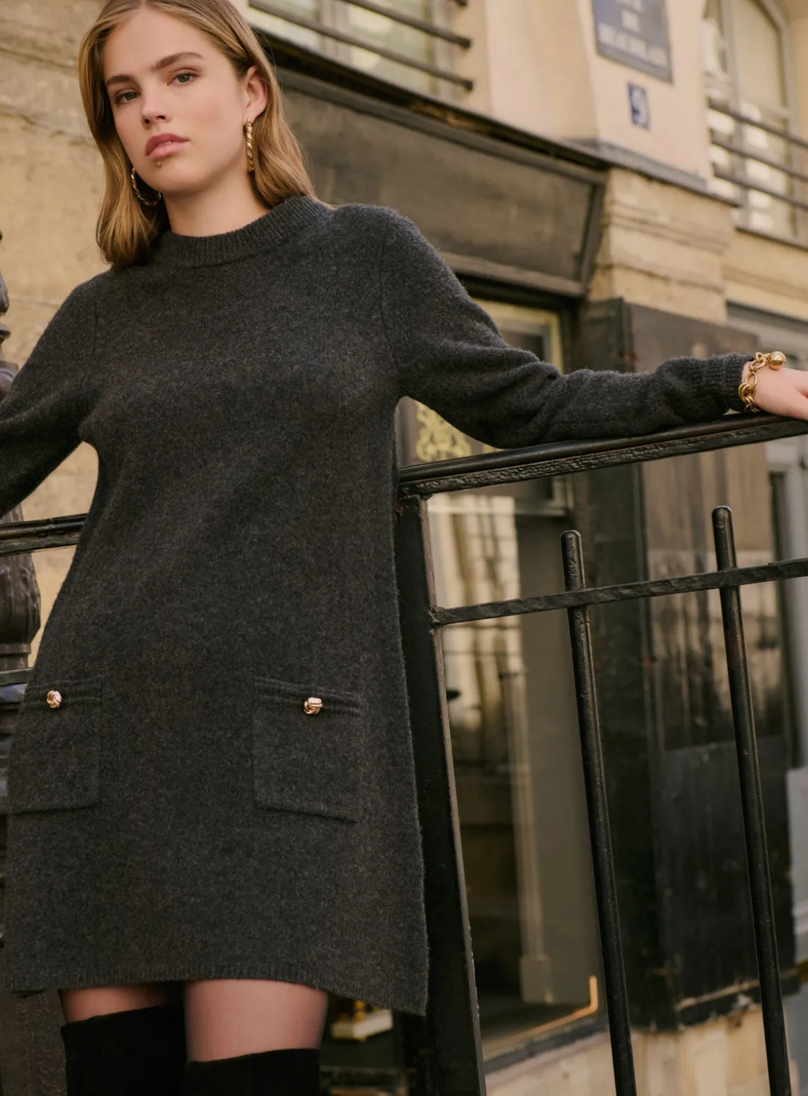 Robe en maille Ross