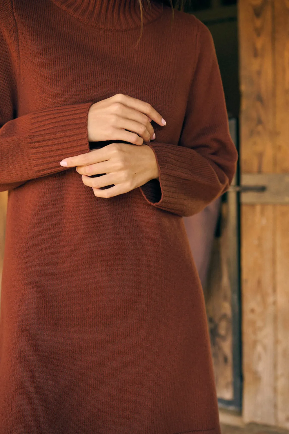 Robe en maille Roxane