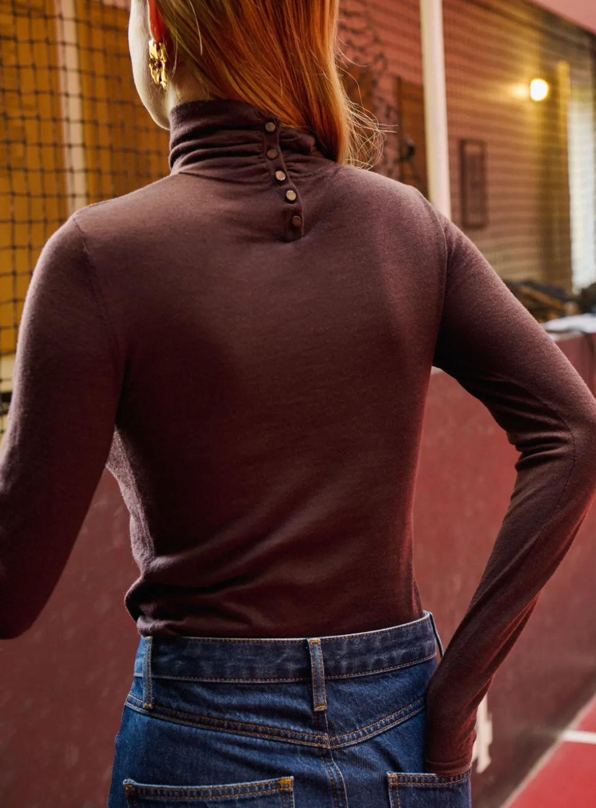Sous-pull en maille Mania