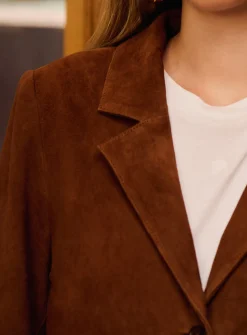 Veste en daim Gabriel