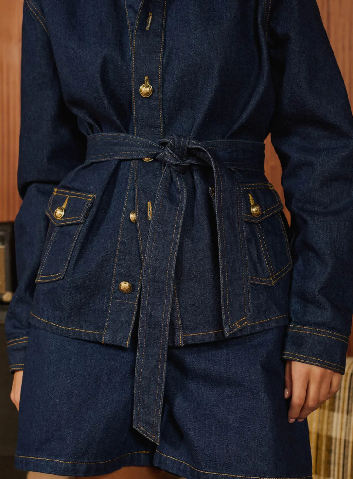 Veste en jean Trésor